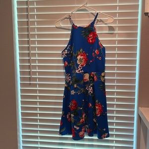 Monteau Blue Floral Dress